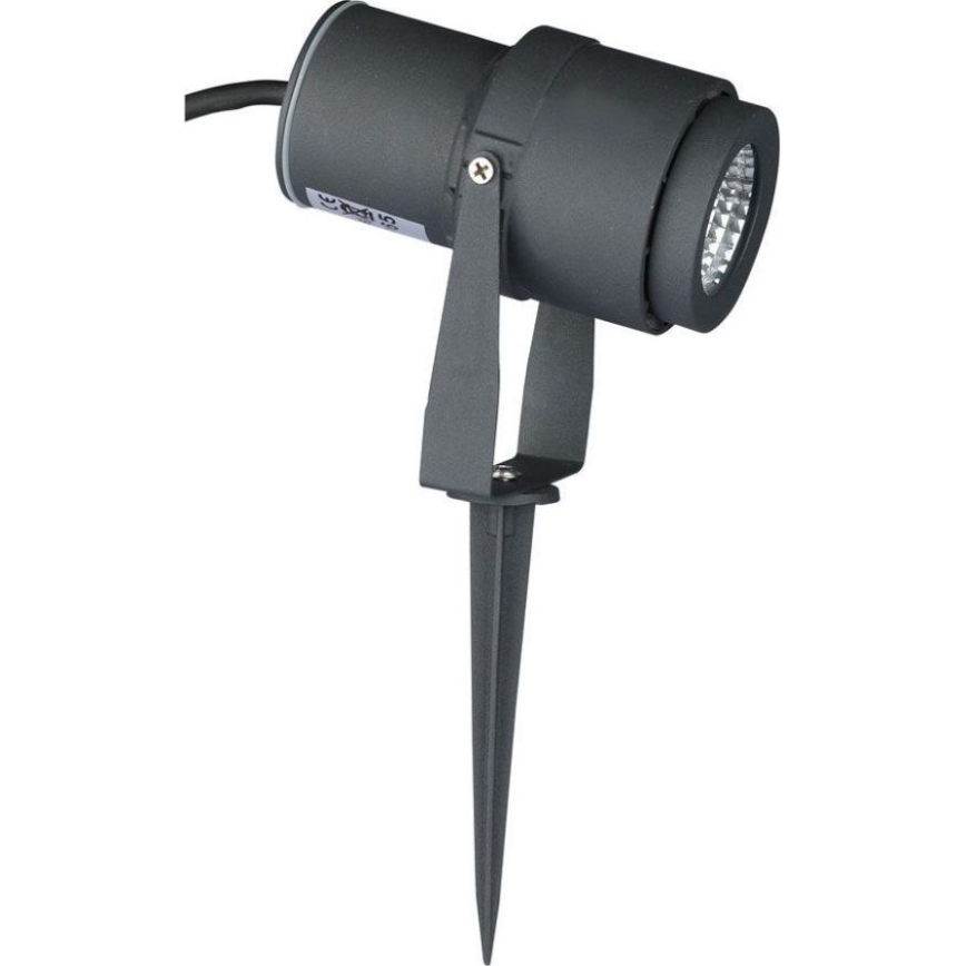 LED-lampa för utomhusbruk LED/12W/100-240V IP65 3000K grå
