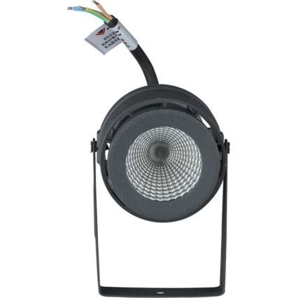 LED-lampa för utomhusbruk LED/12W/100-240V IP65 3000K grå