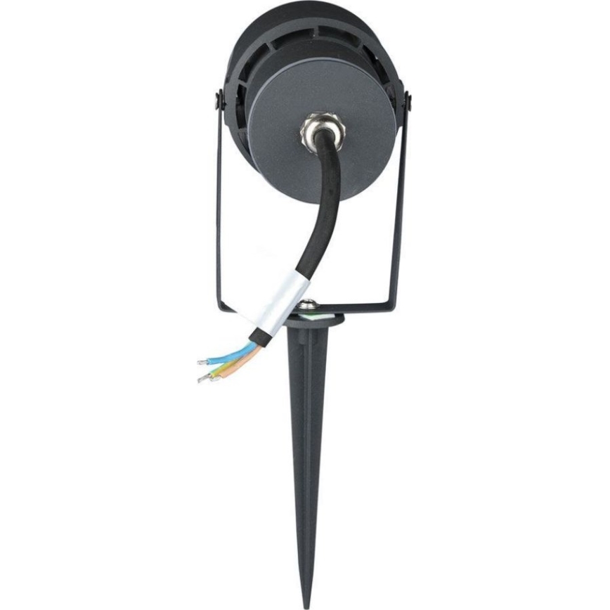LED-lampa för utomhusbruk LED/12W/100-240V IP65 3000K grå