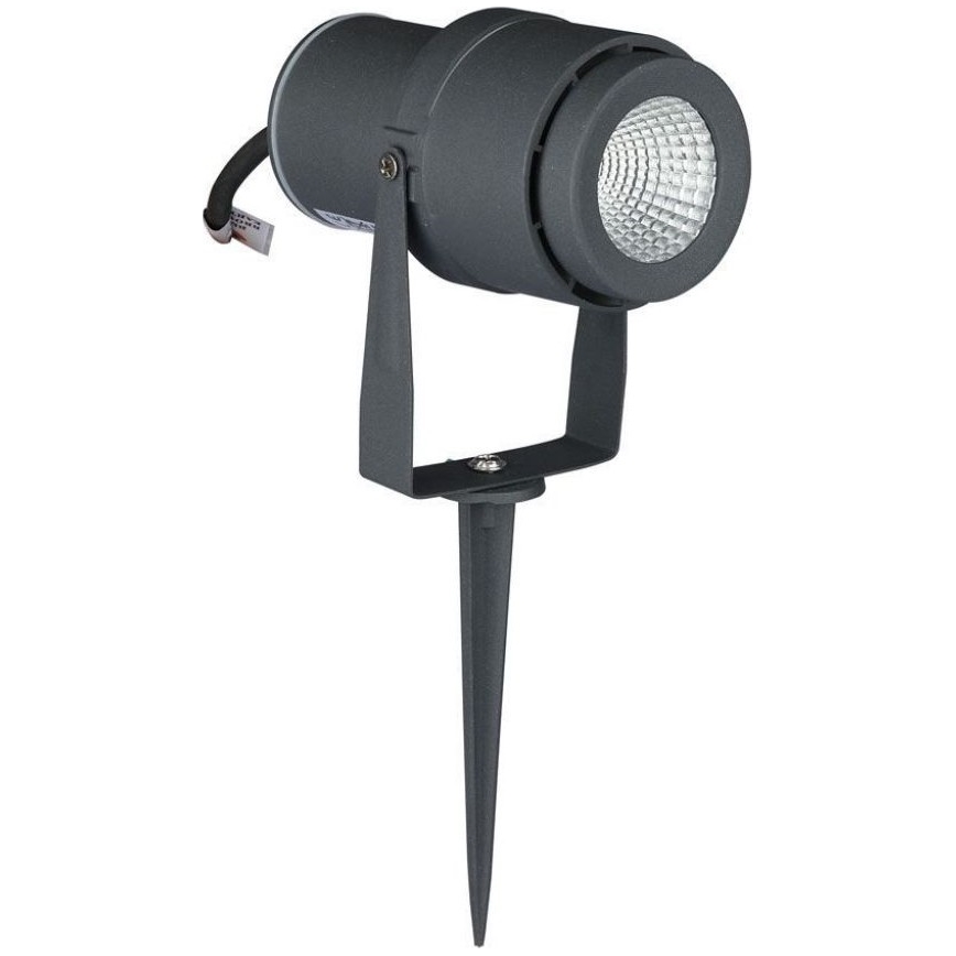 LED-lampa för utomhusbruk LED/12W/100-240V IP65 3000K grå