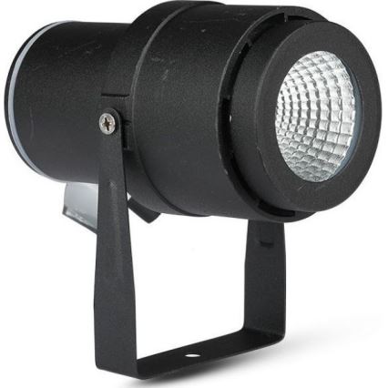 LED-lampa för utomhusbruk LED/12W/100-240V IP65 4000K svart