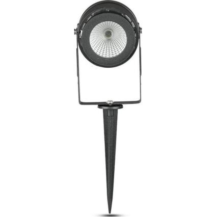 LED-lampa för utomhusbruk LED/12W/100-240V IP65 4000K svart