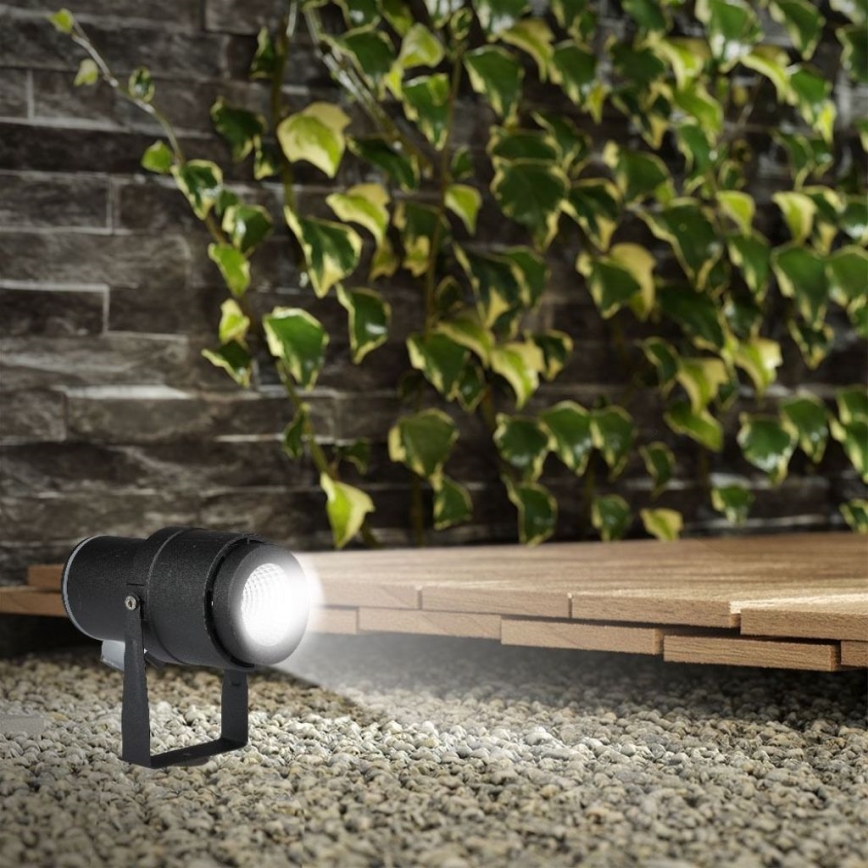 LED-lampa för utomhusbruk LED/12W/100-240V IP65 grönt ljus