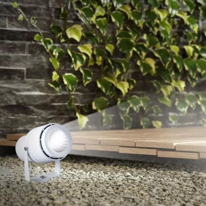LED-lampa för utomhusbruk LED/12W/100-240V IP65 vit
