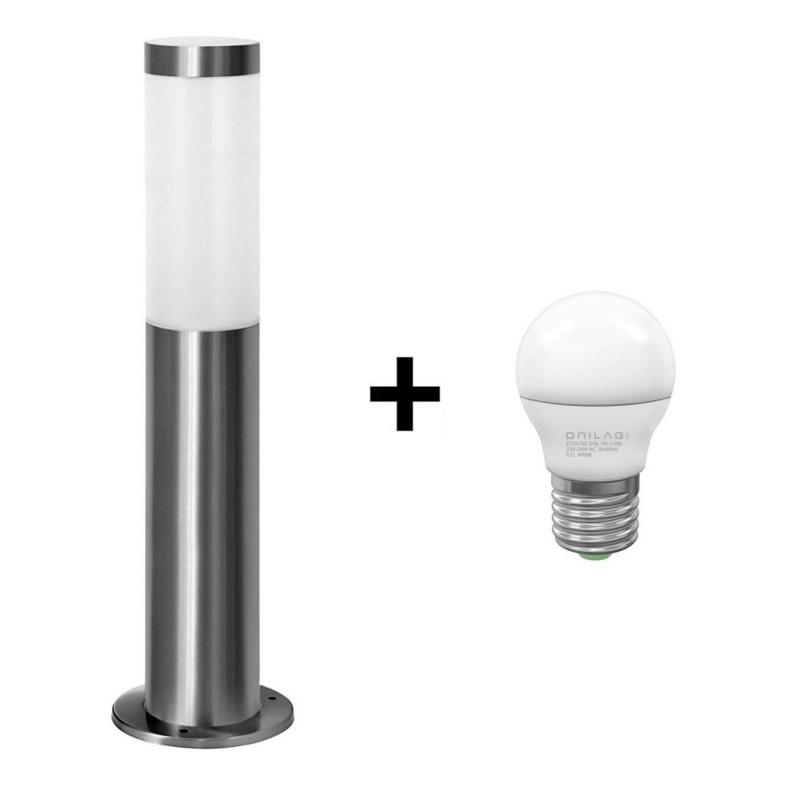 LED-lampa för utomhusbruk LIVIA 1xE27/7W/230V 4000K IP44