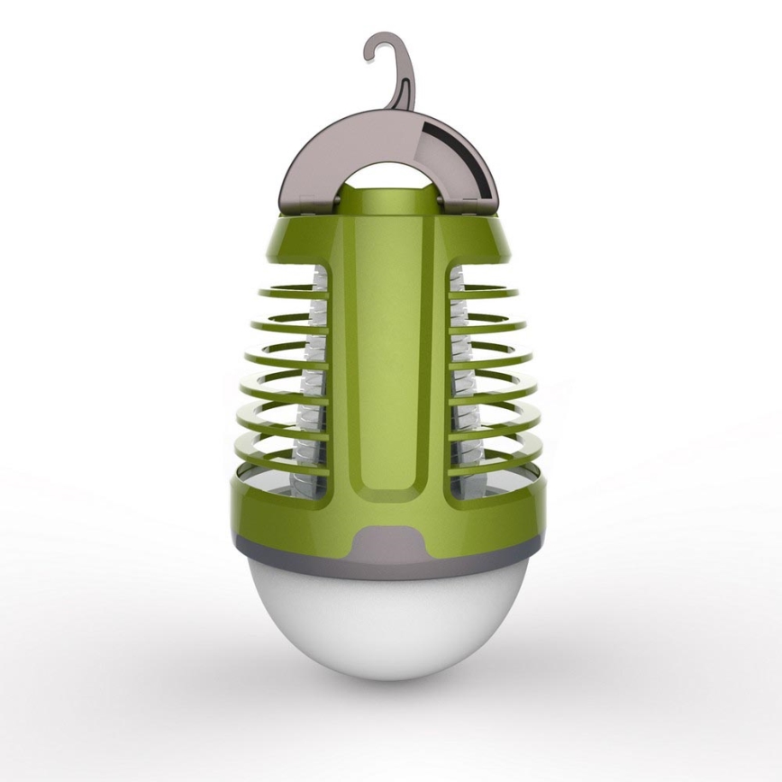 LED-lampa för utomhusbruk med en insektsfälla LED/5W/USB 1800mAh IP44