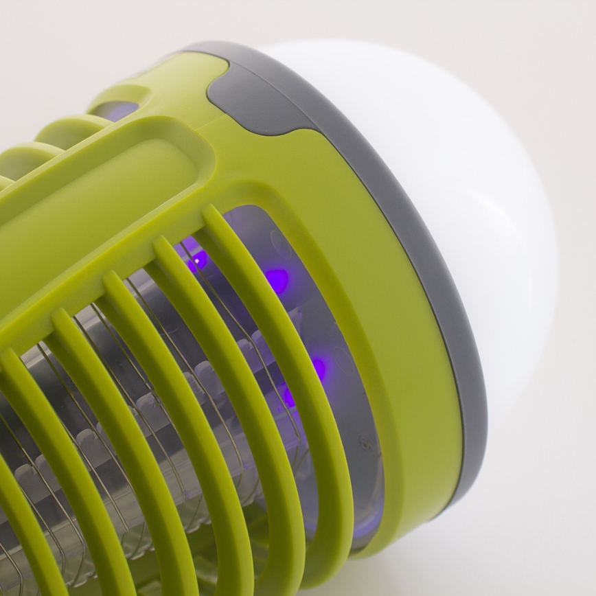 LED-lampa för utomhusbruk med en insektsfälla LED/5W/USB 1800mAh IP44