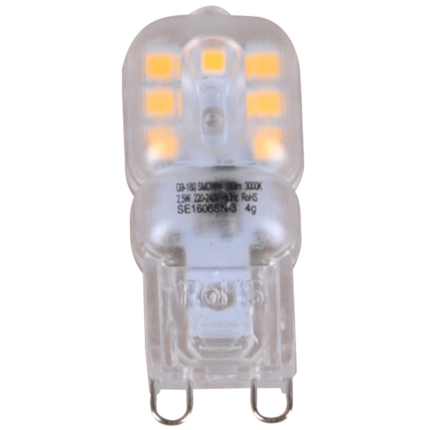 LED-lampa G9/2,5W/230V 3000K