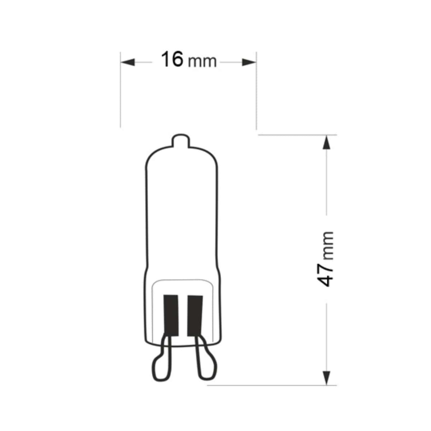 LED-lampa G9/2,5W/230V 3000K