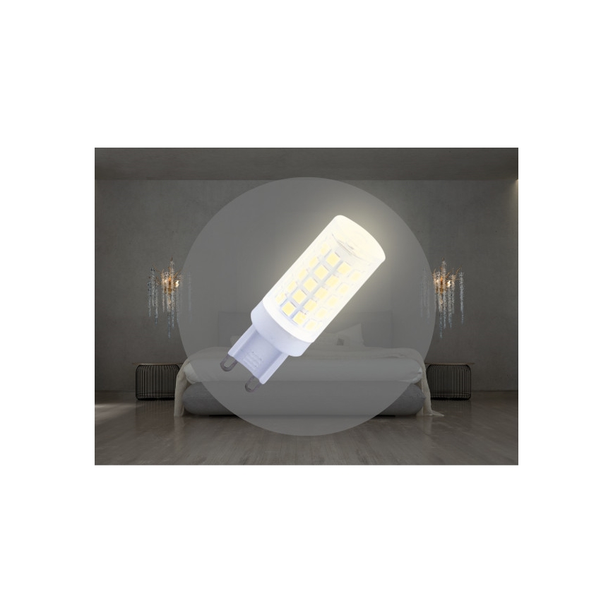 LED-lampa G9/4,6W/230V 2800K
