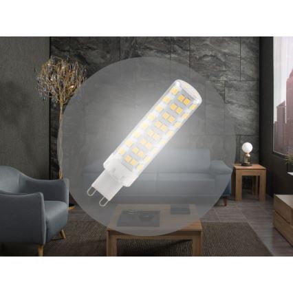 LED-lampa G9, 7,6 W, 230 V, 4000 K