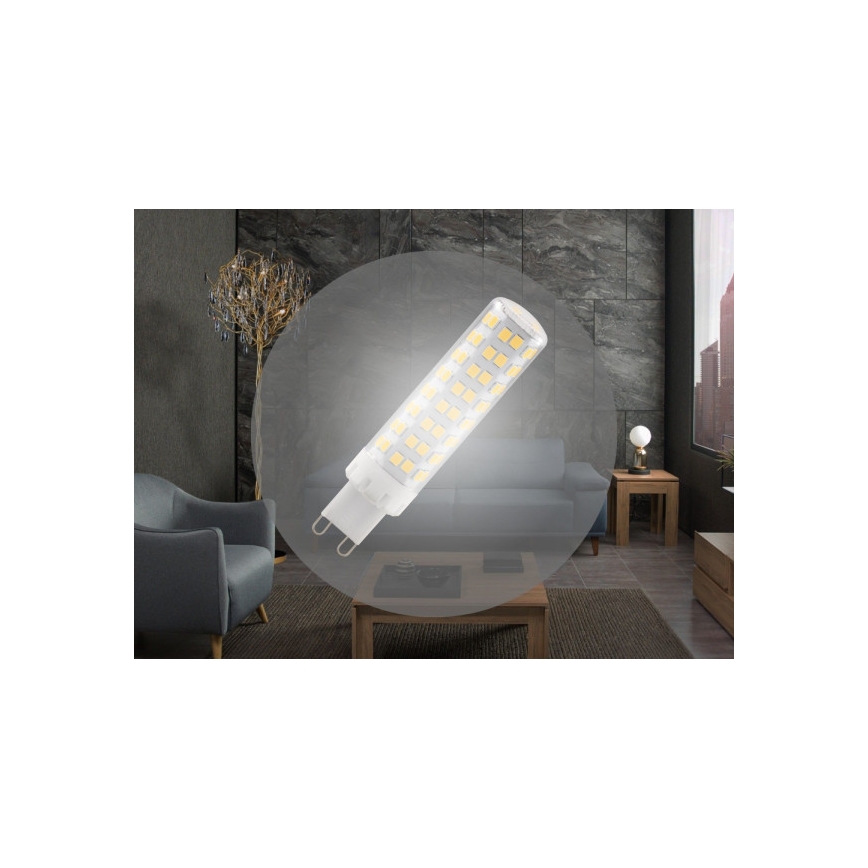 LED-lampa G9, 7,6 W, 230 V, 4000 K