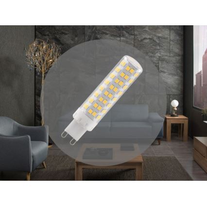 LED-lampa G9, 7,6 W, 230 V, 4000 K