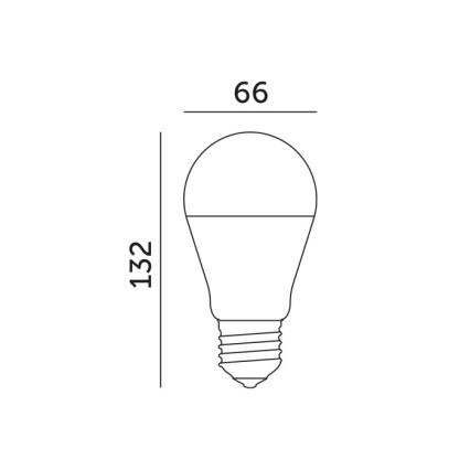 LED-lampa GS E27/22W/230V 4000K