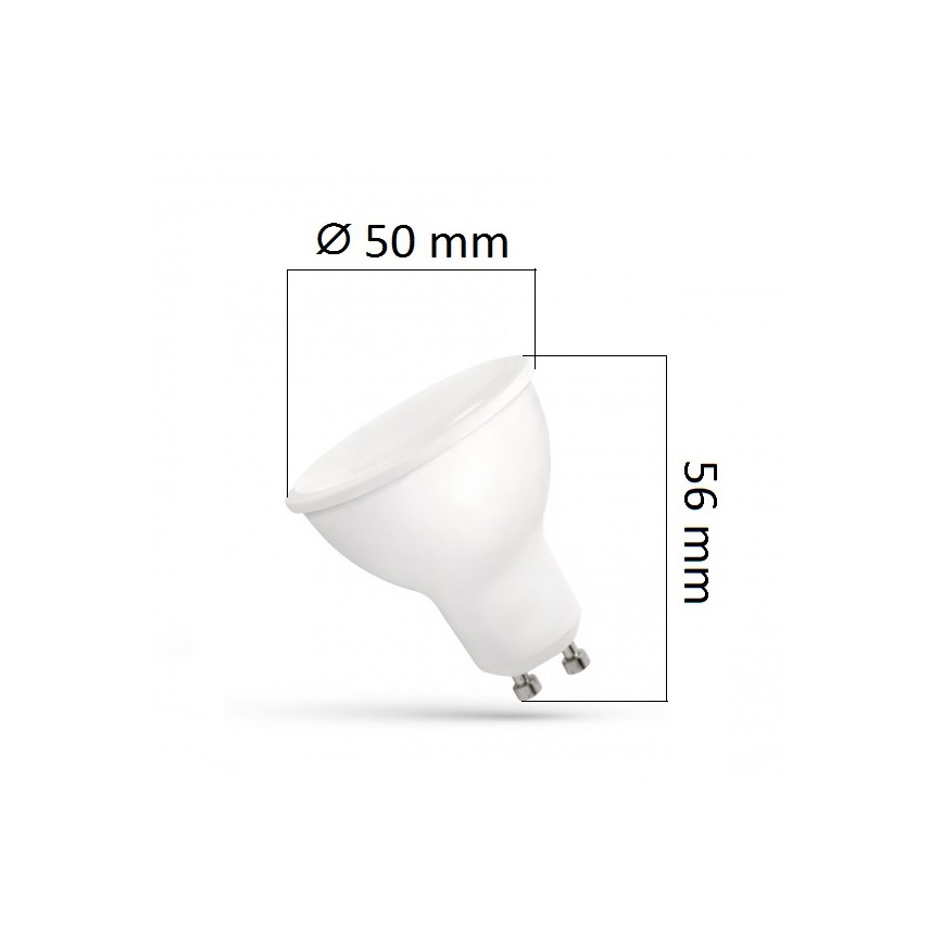 LED-lampa GU10/6W/230V 4000K
