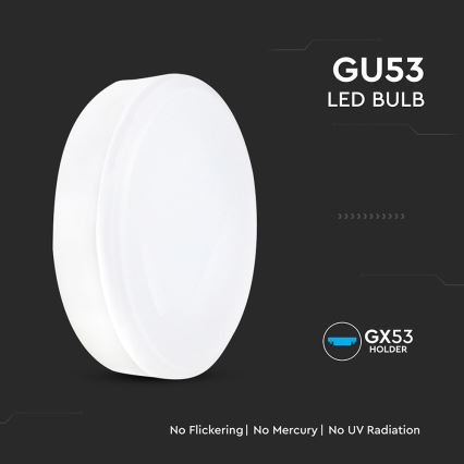LED-lampa GX53/6,4W/230V 4000K