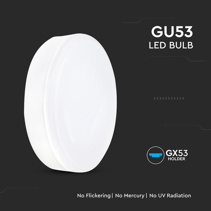 LED-lampa GX53/6,4W/230V 4000K