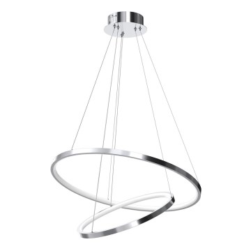 LED-lampa i kabel ROTONDA LED/51W/230V blank krom