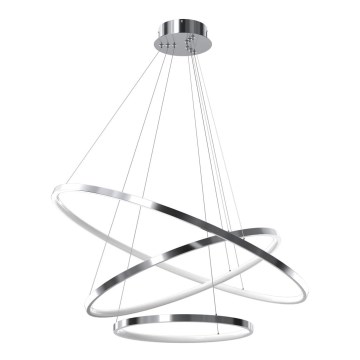LED-lampa i kabel ROTONDA LED/93W/230V blank krom