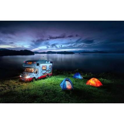 LED-lampa KLIP med USB-laddare LED/5W/5V 4000K
