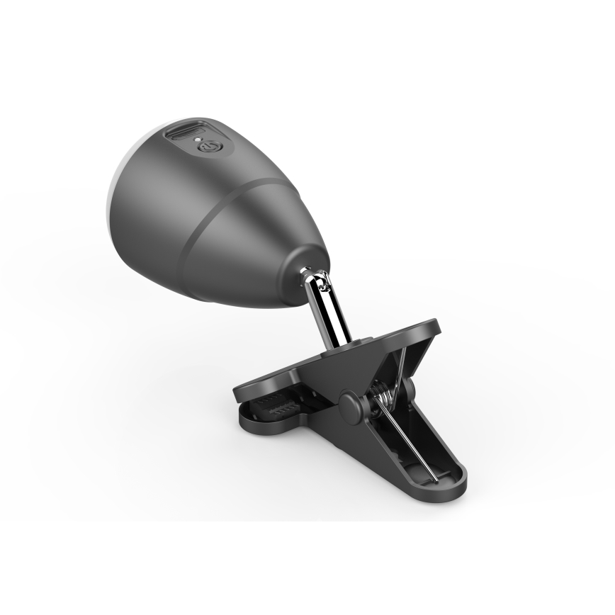 LED-lampa KLIP med USB-laddare LED/5W/5V 4000K