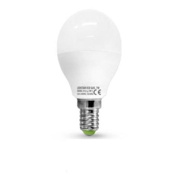 LED-lampa LED stjärna G45 E14/7W/230V 3000K