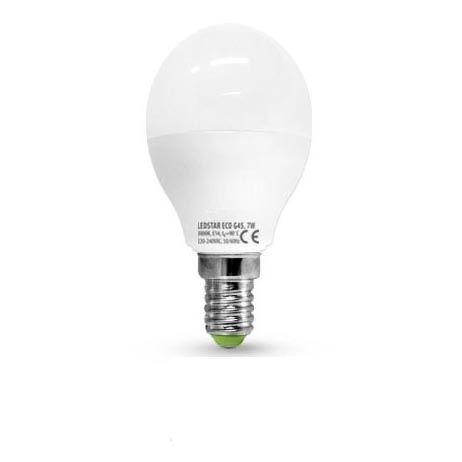 LED-lampa LED stjärna G45 E14/7W/230V 3000K