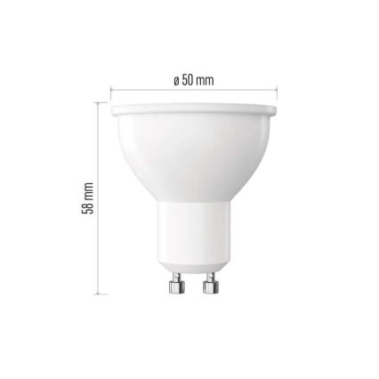 LED-lampa MR16 GU10/7W/230V 4000K