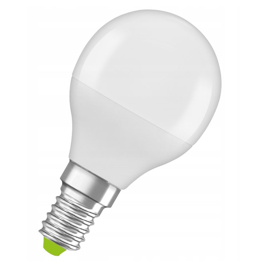 LED-lampa av återvunnen plast P45 E14/4,9W/230V 4000K - Osram