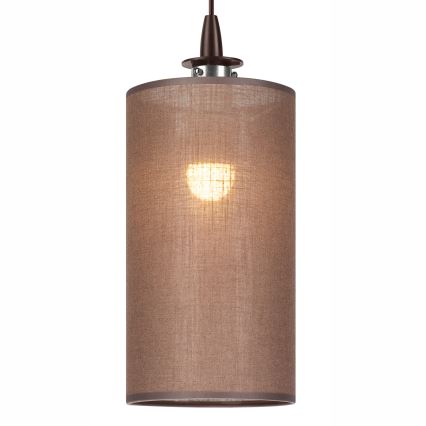 LED-lampa i kabel NOEL MINI 1xE27/60W/230V brun