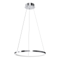 LED-lampa på kabel ROTONDA LED/27W/230V blank krom