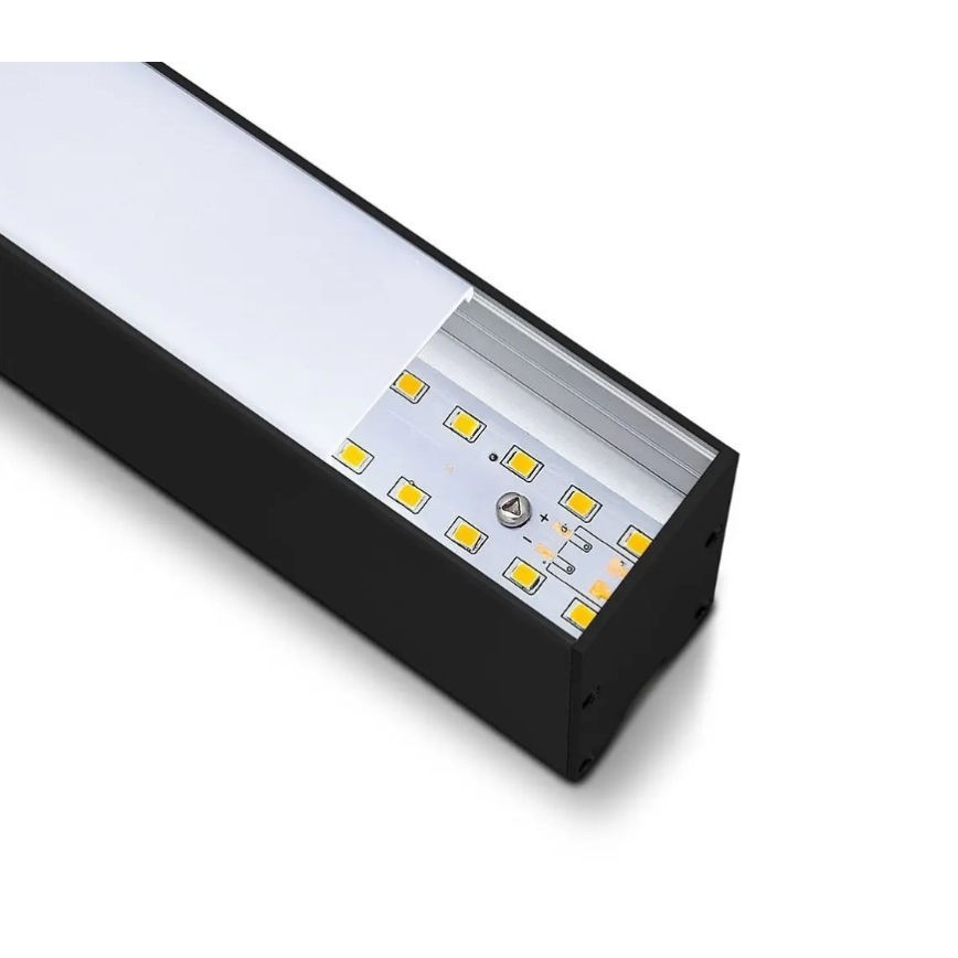 LED-lampa på kabel SAMSUNG CHIP LED/40W/230V 4000K svart