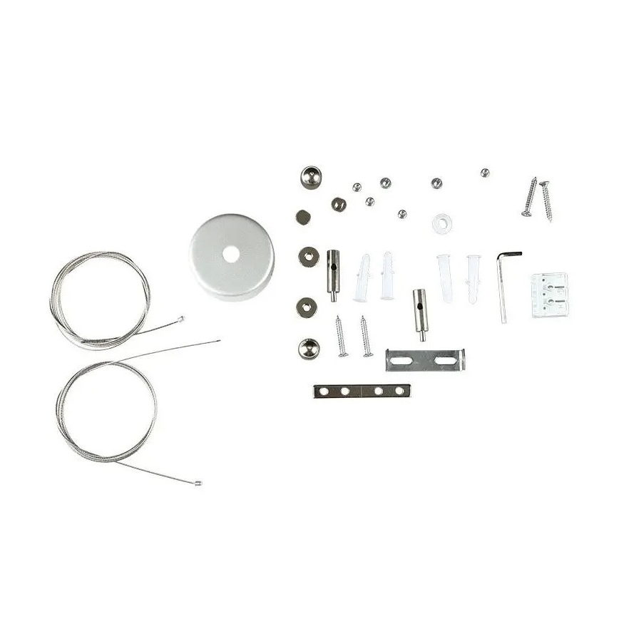 LED-lampa på kabel SAMSUNG CHIP LED/40W/230V 4000K svart