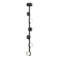 LED-lampa på stång COMFORT 6xLED/5W/230V svart