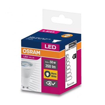 LED-lampa PAR16 GU10/5W/230V 2700K - Osram