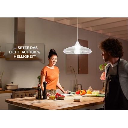 LED-lampa Philips Hue Vit E67 E27/15,5W/230V