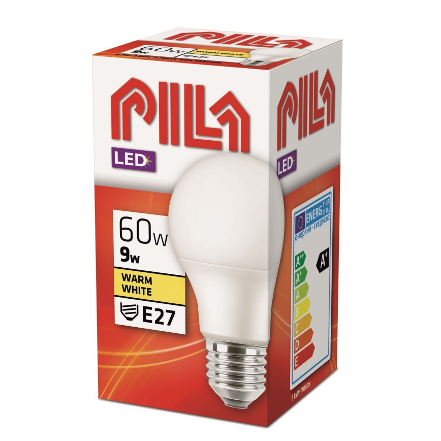 LED-lampa Philips Pila E27/9W/230V 2700K