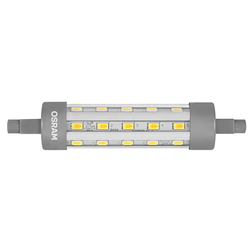 LED-lampa R7s/6.5W/230V 2,700K längd 118mm - Osram