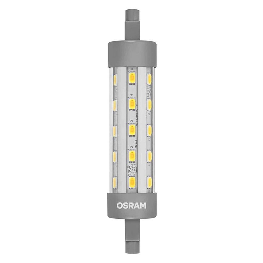 LED-lampa R7s/6.5W/230V 2,700K längd 118mm - Osram