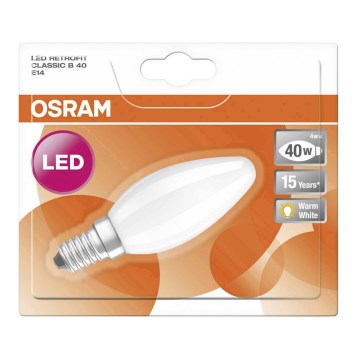 LED-lampa RETROFIT B40 E14/4W/230V 2700K - Osram