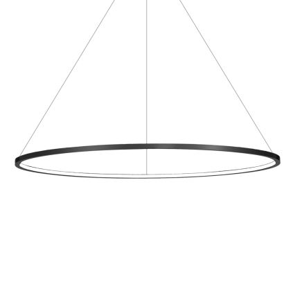 LED Taklampa SATURNO LED/57W/230V Ø 100 cm IP44 antracit