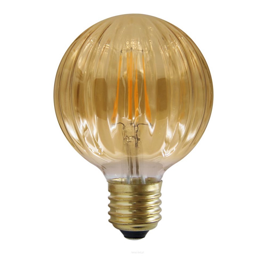 LED-lampa VINTAGE AMBER E27/4W/230V G100 2700K
