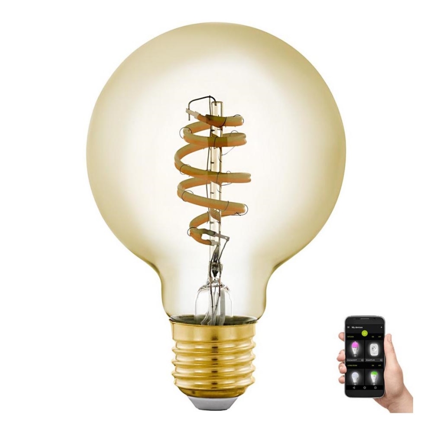 LED-lampa VINTAGE E27/5.5W/230V 2,200K-6,500K - Eglo 12579