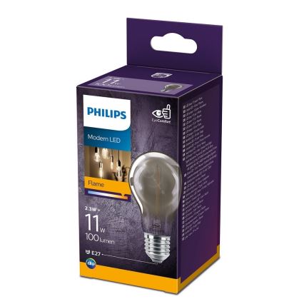 LED-lampa VINTAGE Philips A60 E27/2.3W/230V 1,800K