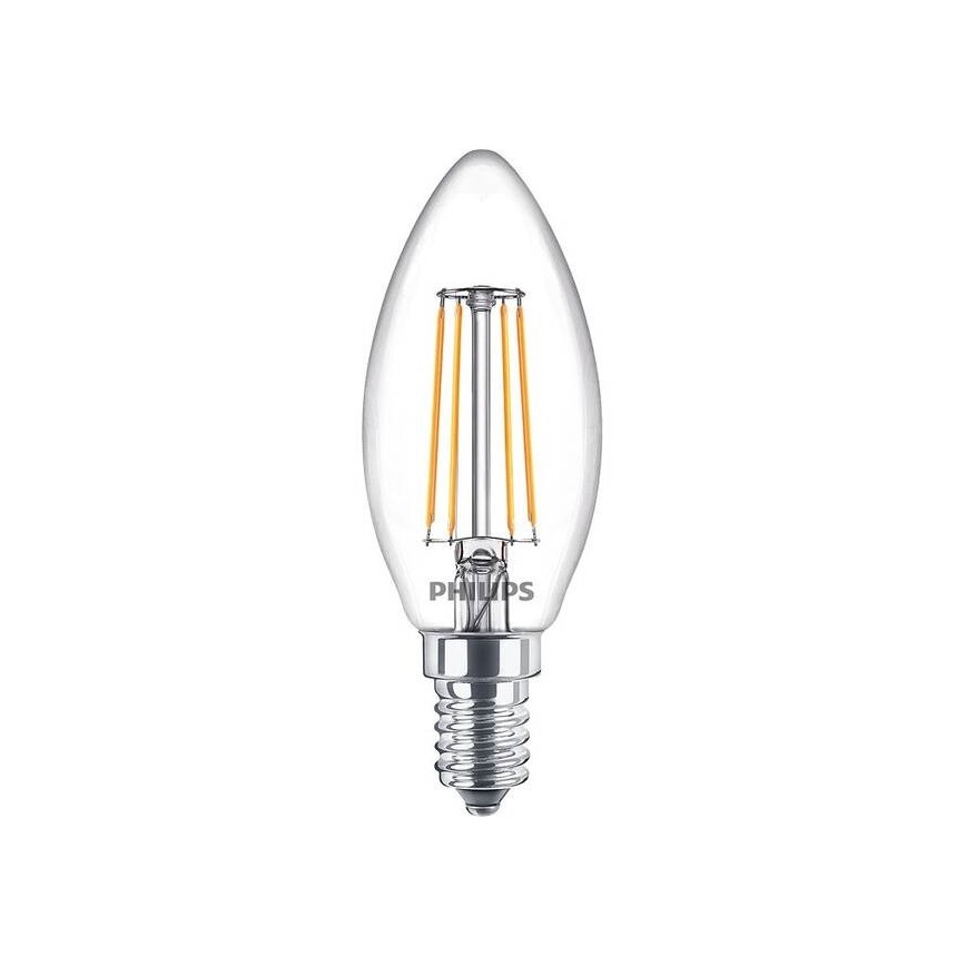 LED-lampa VINTAGE Philips B35 E14/4,3W/230V 2700K