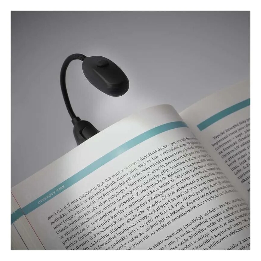 LED Läslampa LED/1xAAA