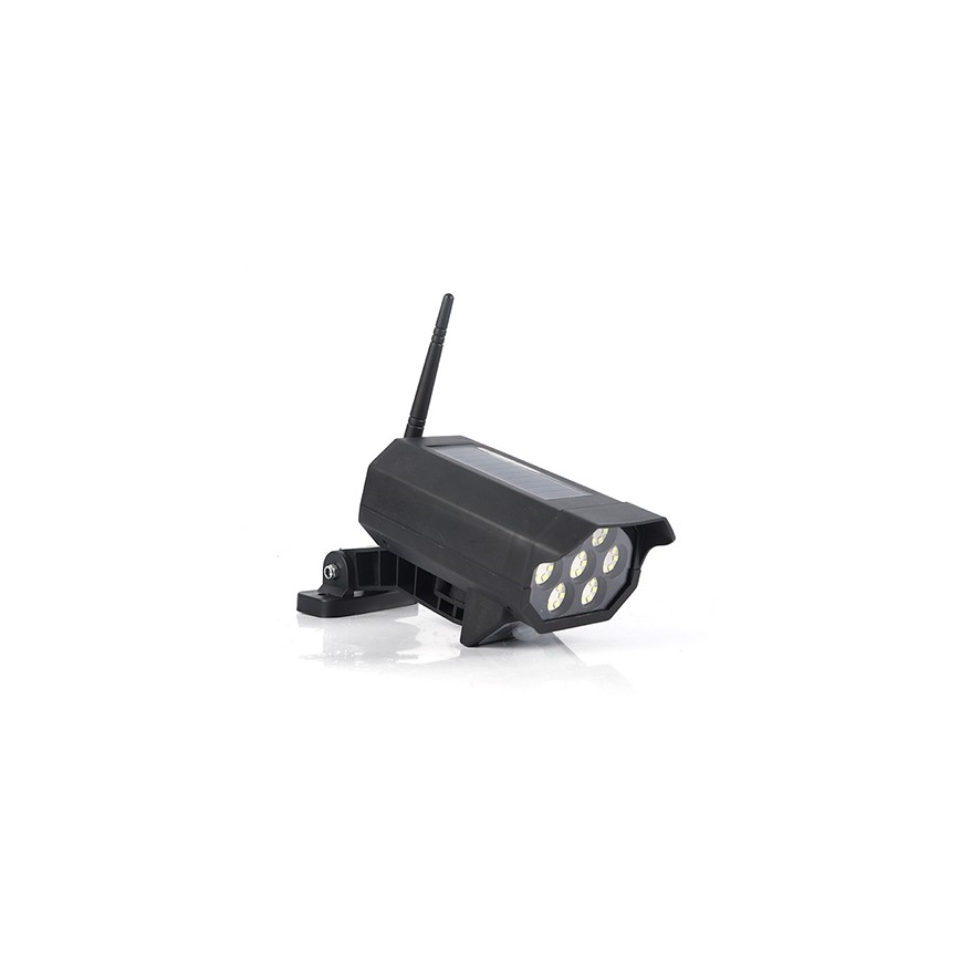 LED låtsas säkerhetskamera med sensor och med solcellspanel LED/5W/5,5V IP65 + fjärrkontroll
