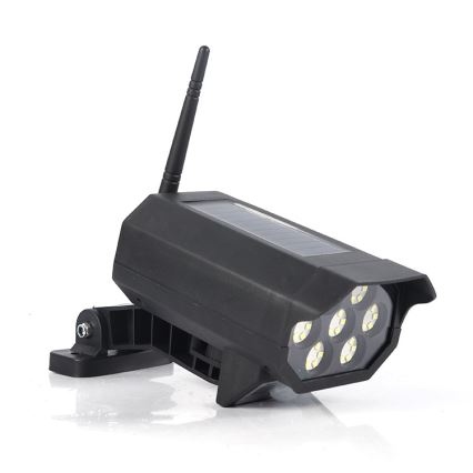 LED låtsas säkerhetskamera med sensor och med solcellspanel LED/5W/5,5V IP65 + fjärrkontroll