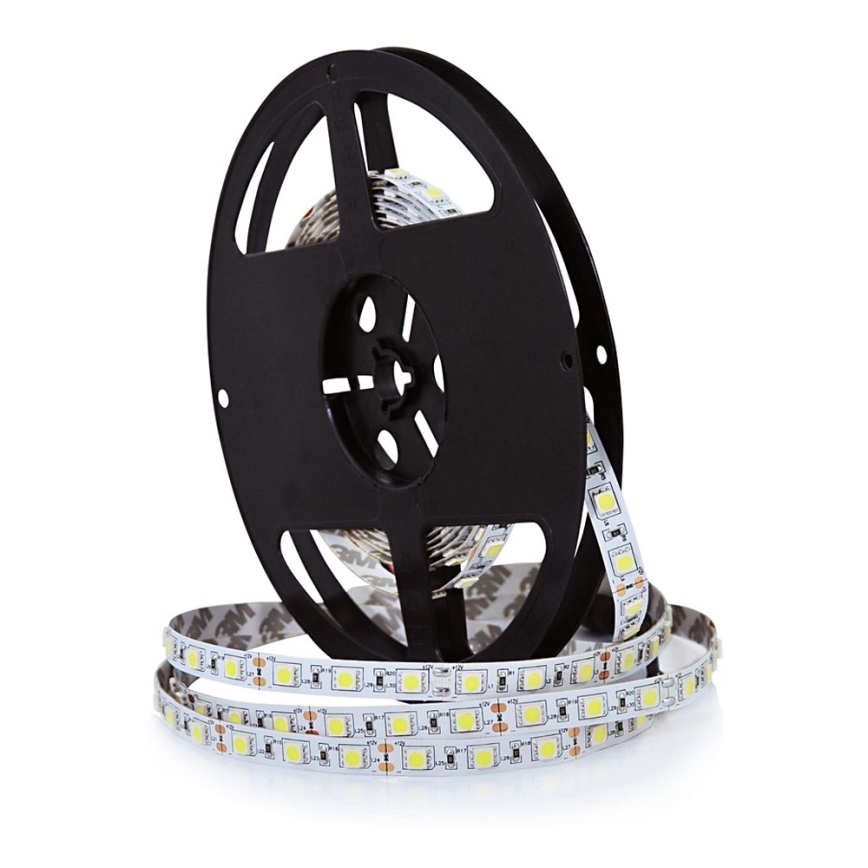 LED list 5m LED/10W/12V IP20 vit