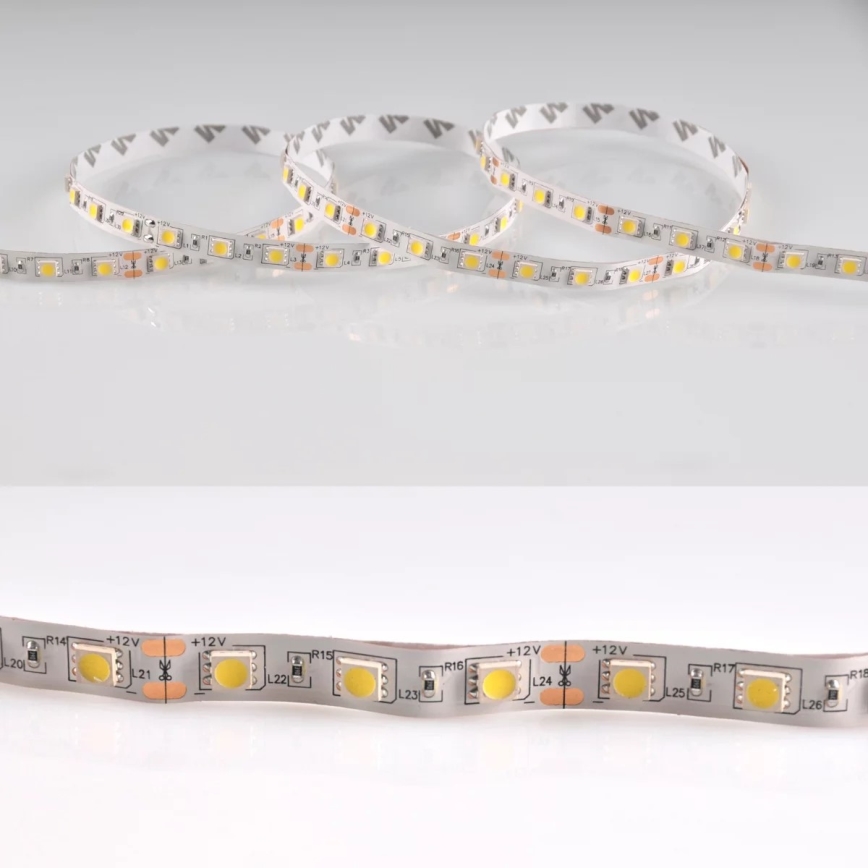 LED list 5m LED/10W/12V IP20 vit